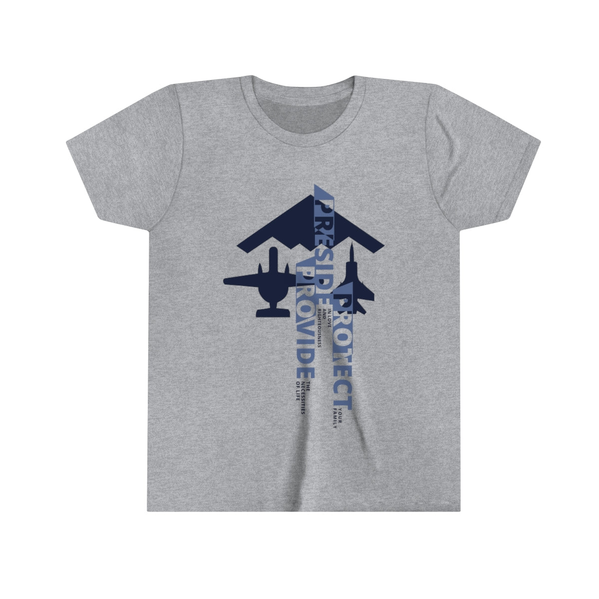Young Men's US Military Aircraft Famproc Shirt