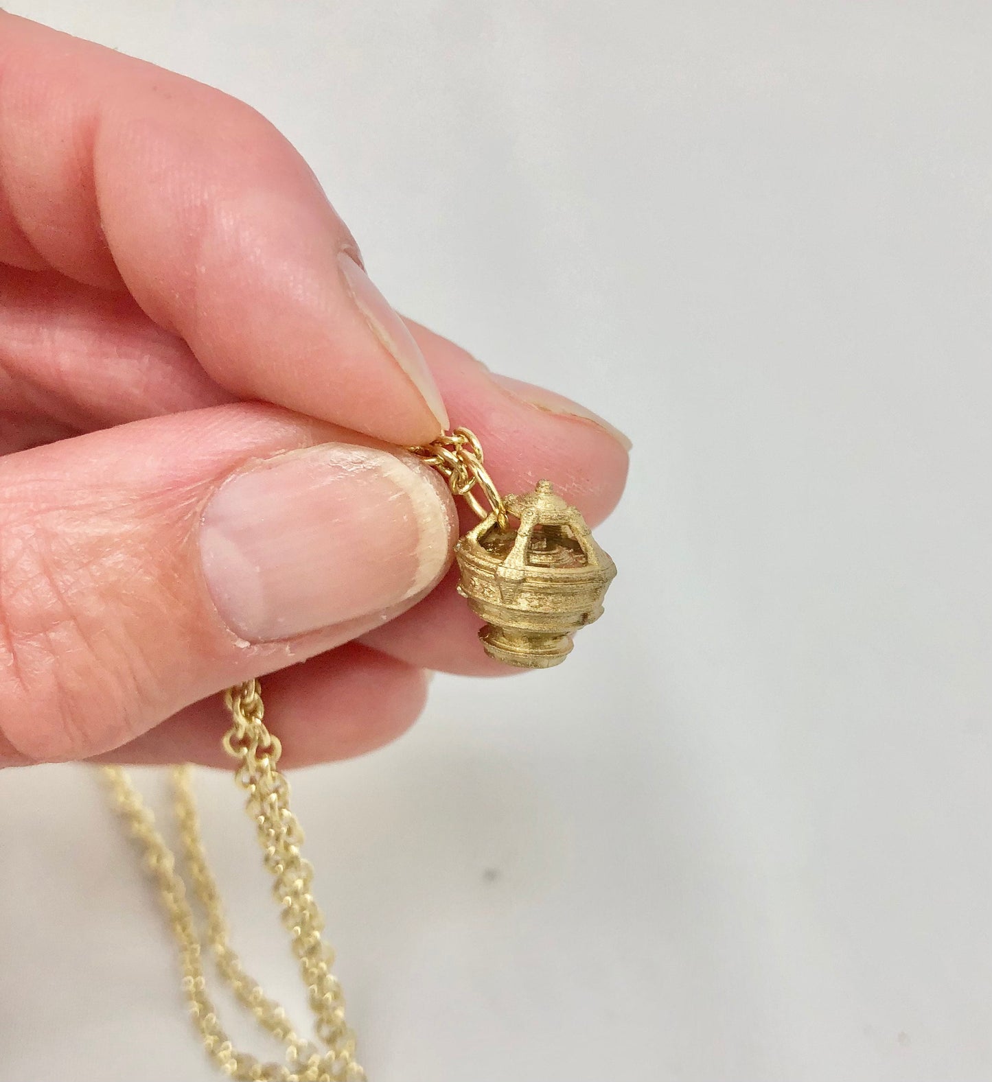 Mini Liahona Necklace, Missionary Gift, LDS Baptism, LDS Relief Society Gift, Ministering Gift