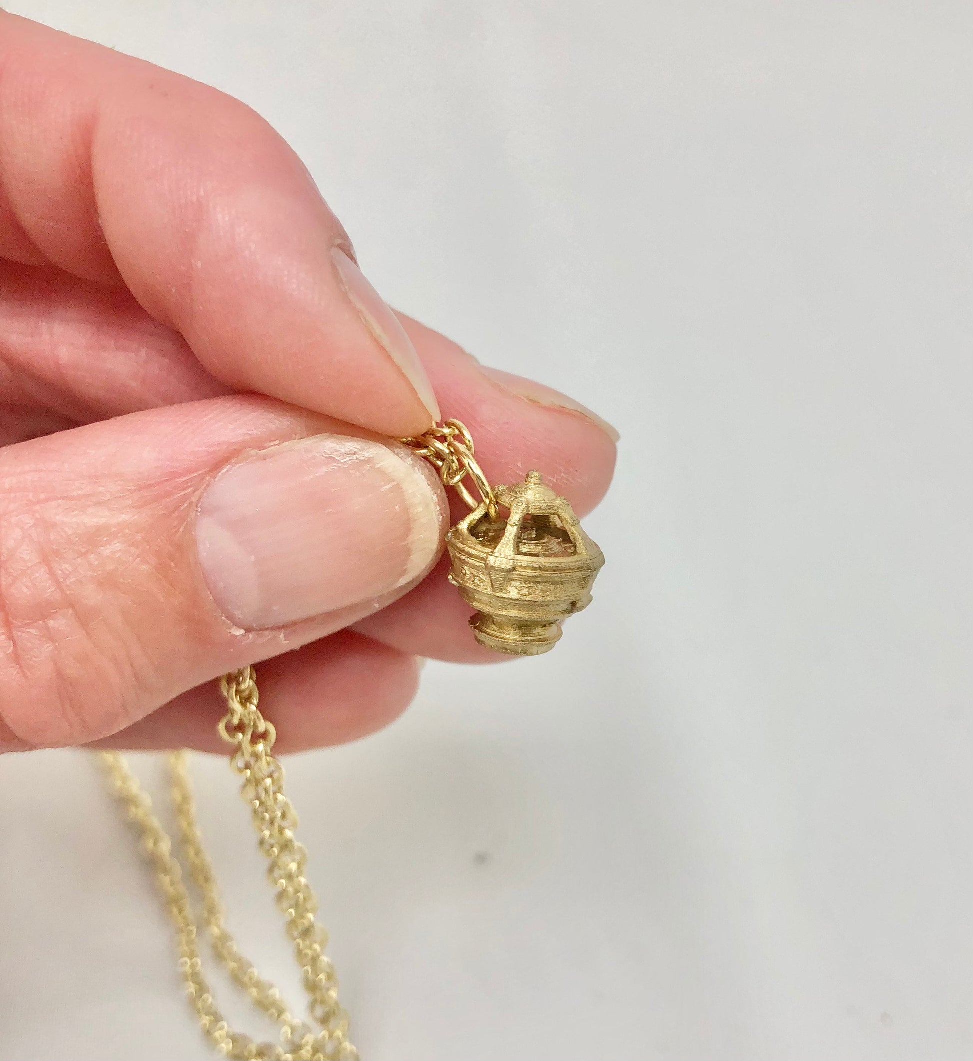 Mini Liahona Necklace, Missionary Gift, LDS Baptism, LDS Relief Society Gift, Ministering Gift
