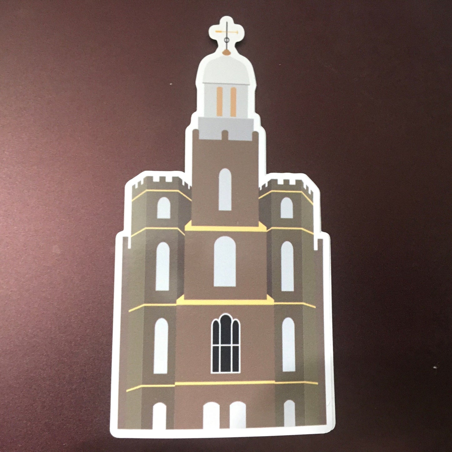 Logan Temple Sticker