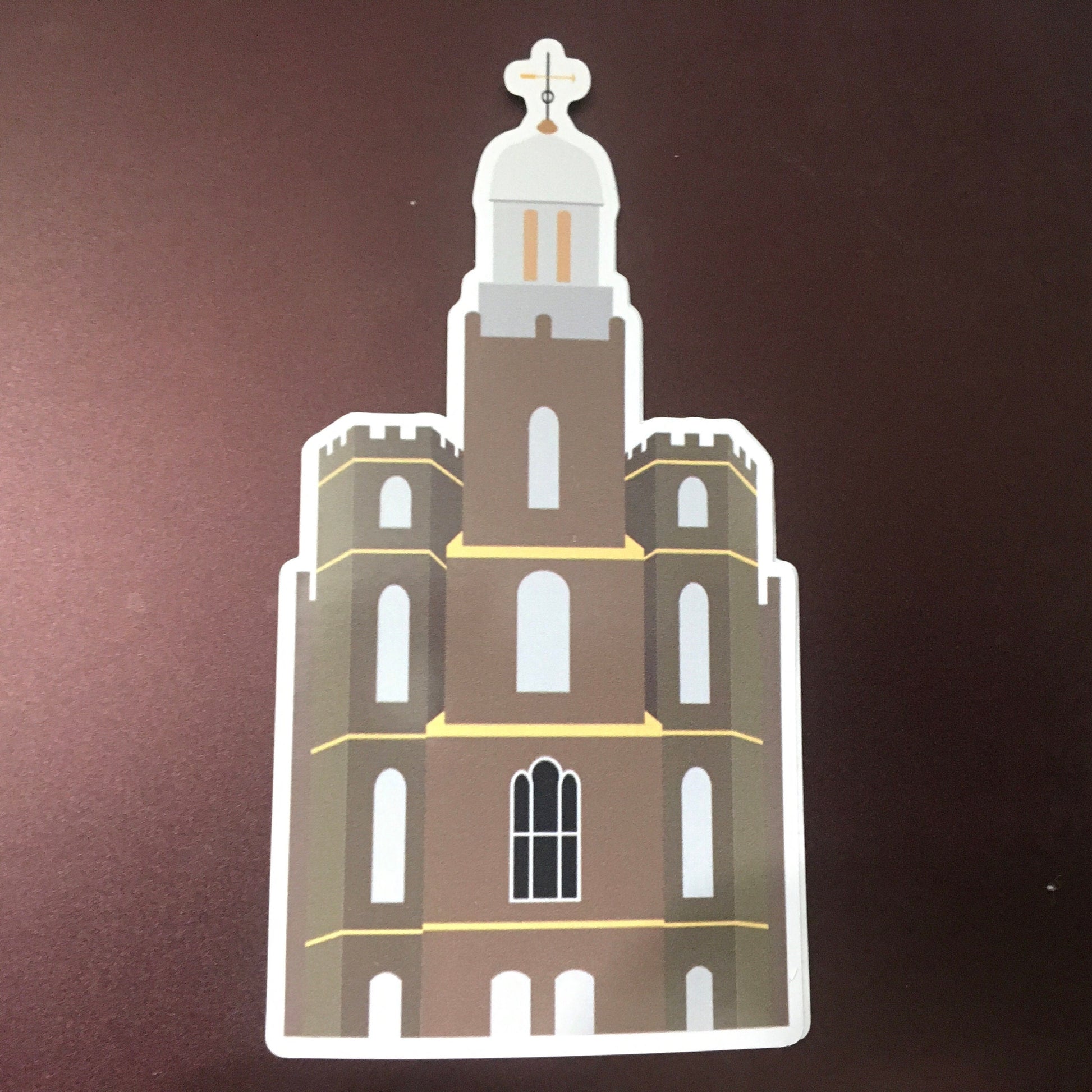Logan Temple Sticker