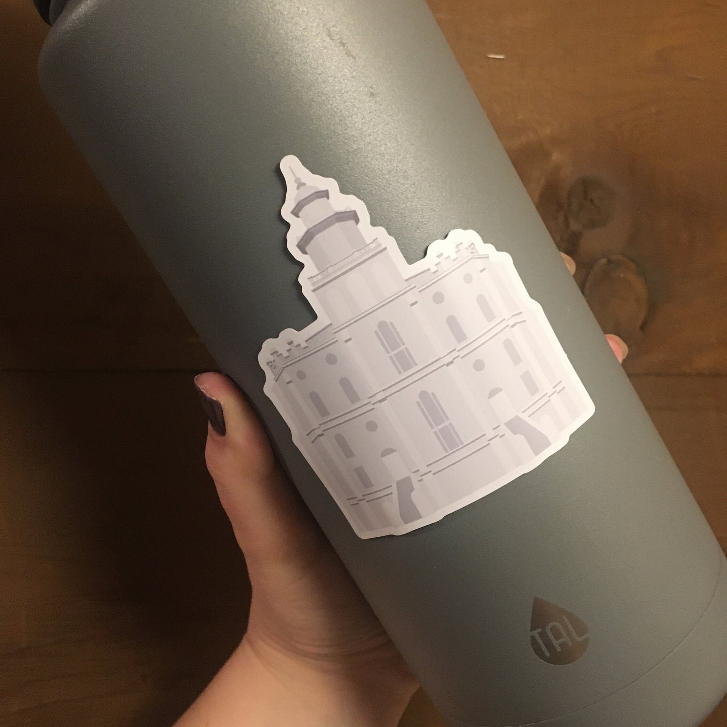 St George Temple Sticker