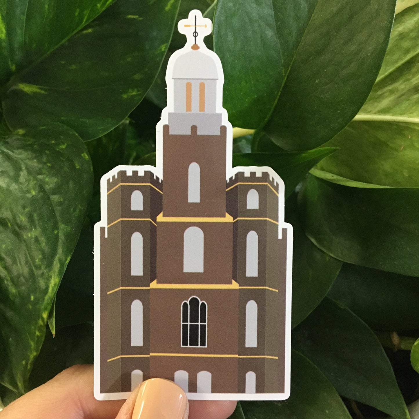 Logan Temple Sticker
