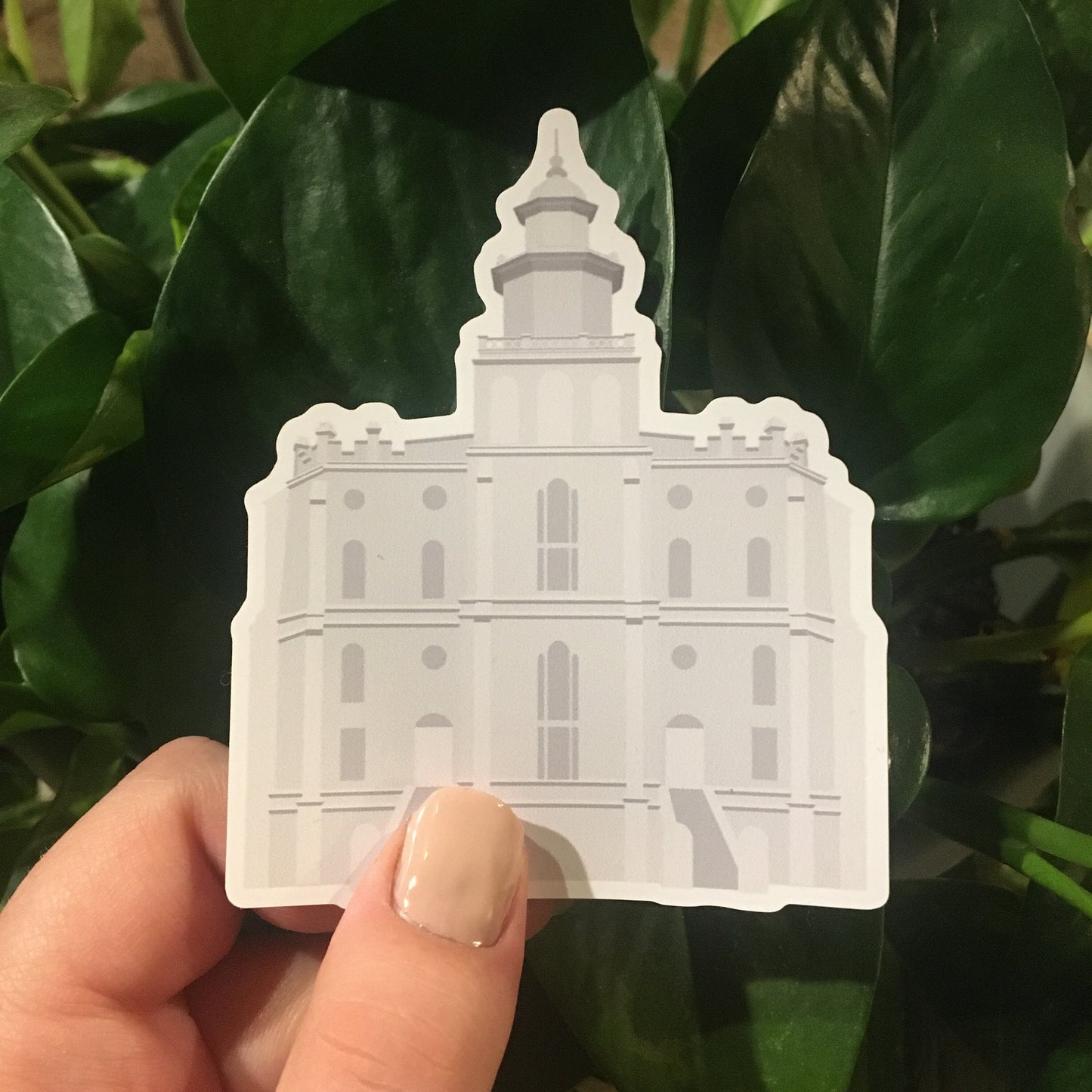 St George Temple Sticker