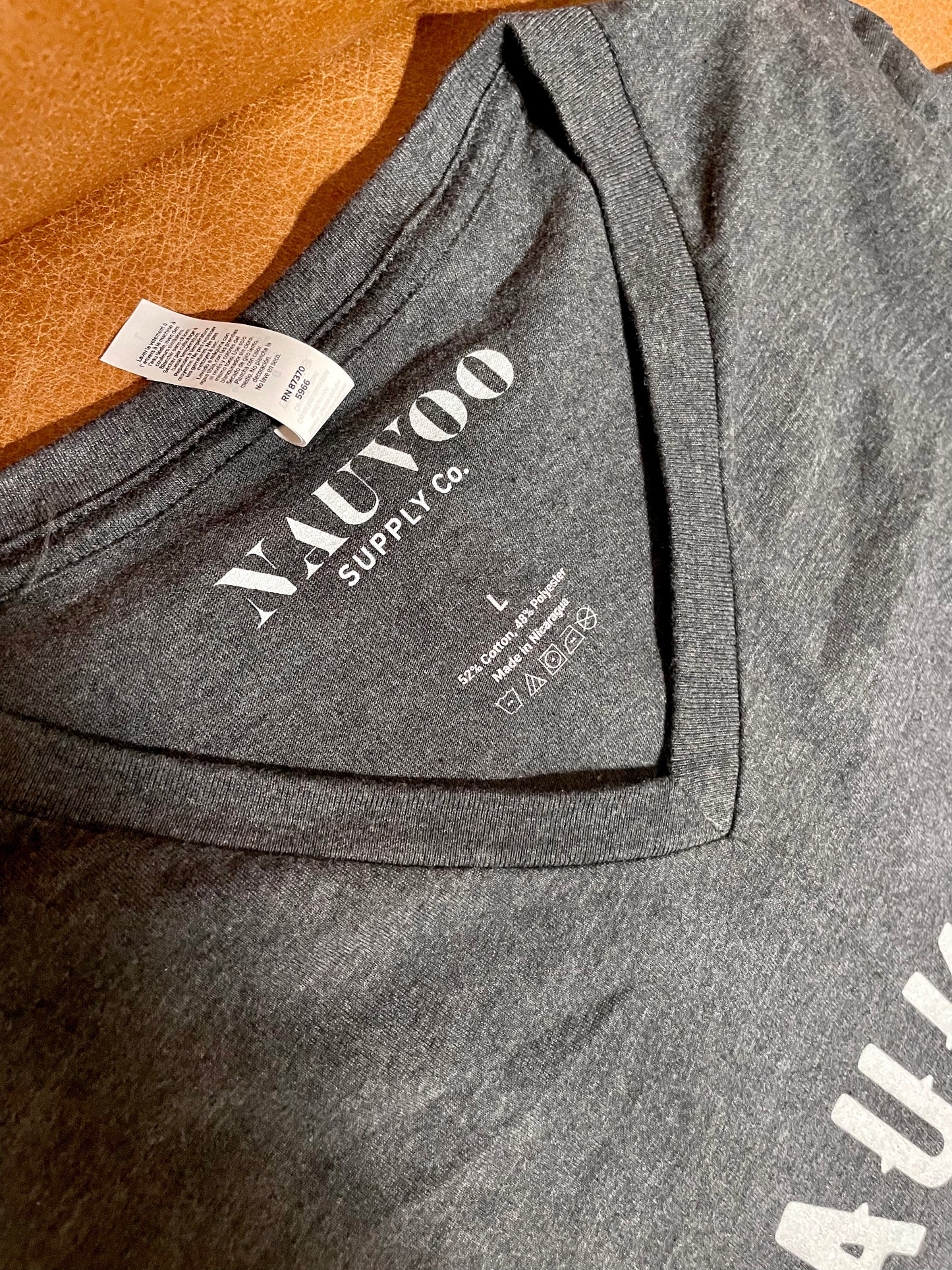 Men’s City of Nauvoo Illinois V-Neck T-shirt