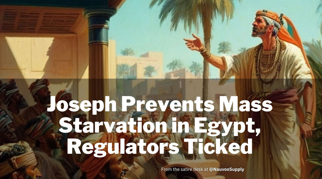Egyptian Regulators Crack Down on Joseph for Stockpiling Grain