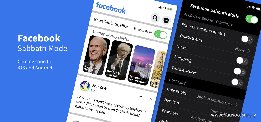 Facebook is getting religion with new Sabbath Mode