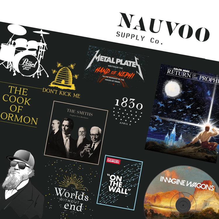 Nauvoo Supply Co T-Shirt Collage