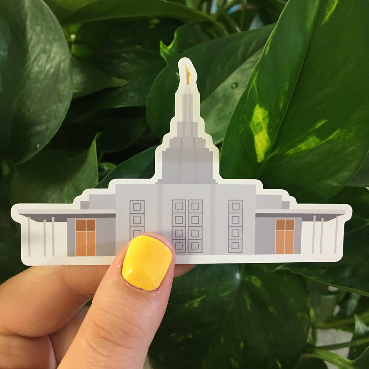 House of the Lord Temple Stickers by Rachel Taylor