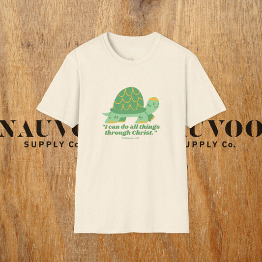 Cute Turtle Faith in Christ T-Shirt — Cute LDS Tee