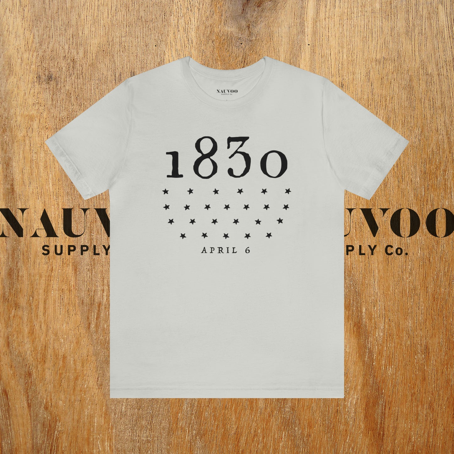 Mens April 6, 1830 Church Restoration T-shirt