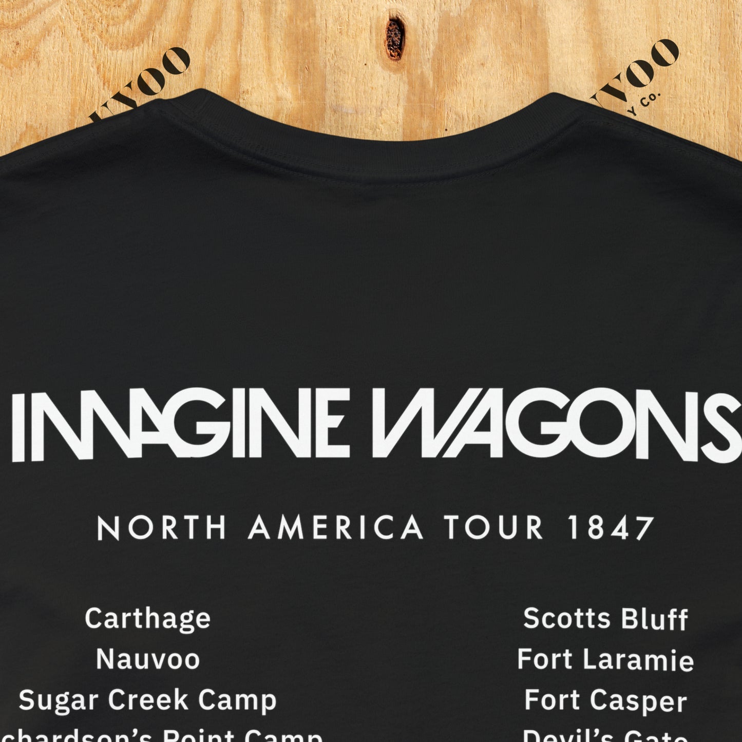 Imagine Wagons - 1847 Mormon Pioneer Trek Shirt