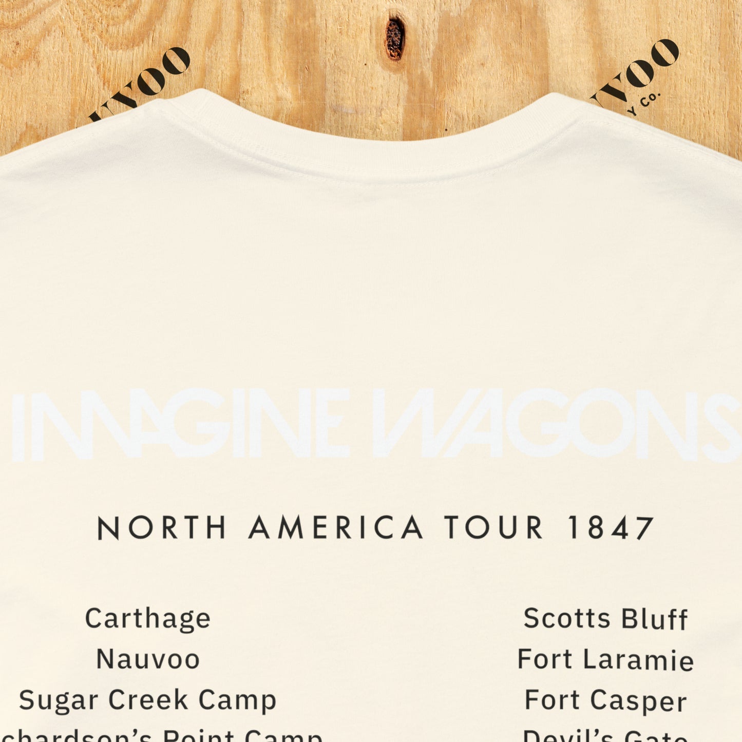 Imagine Wagons - 1847 Mormon Pioneer Trek Shirt