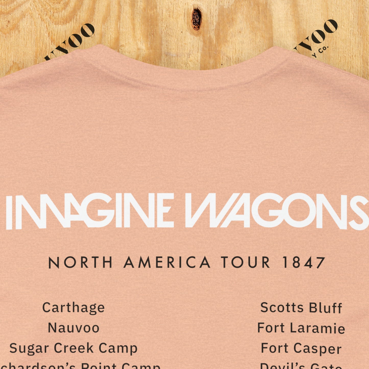 Imagine Wagons - 1847 Mormon Pioneer Trek Shirt