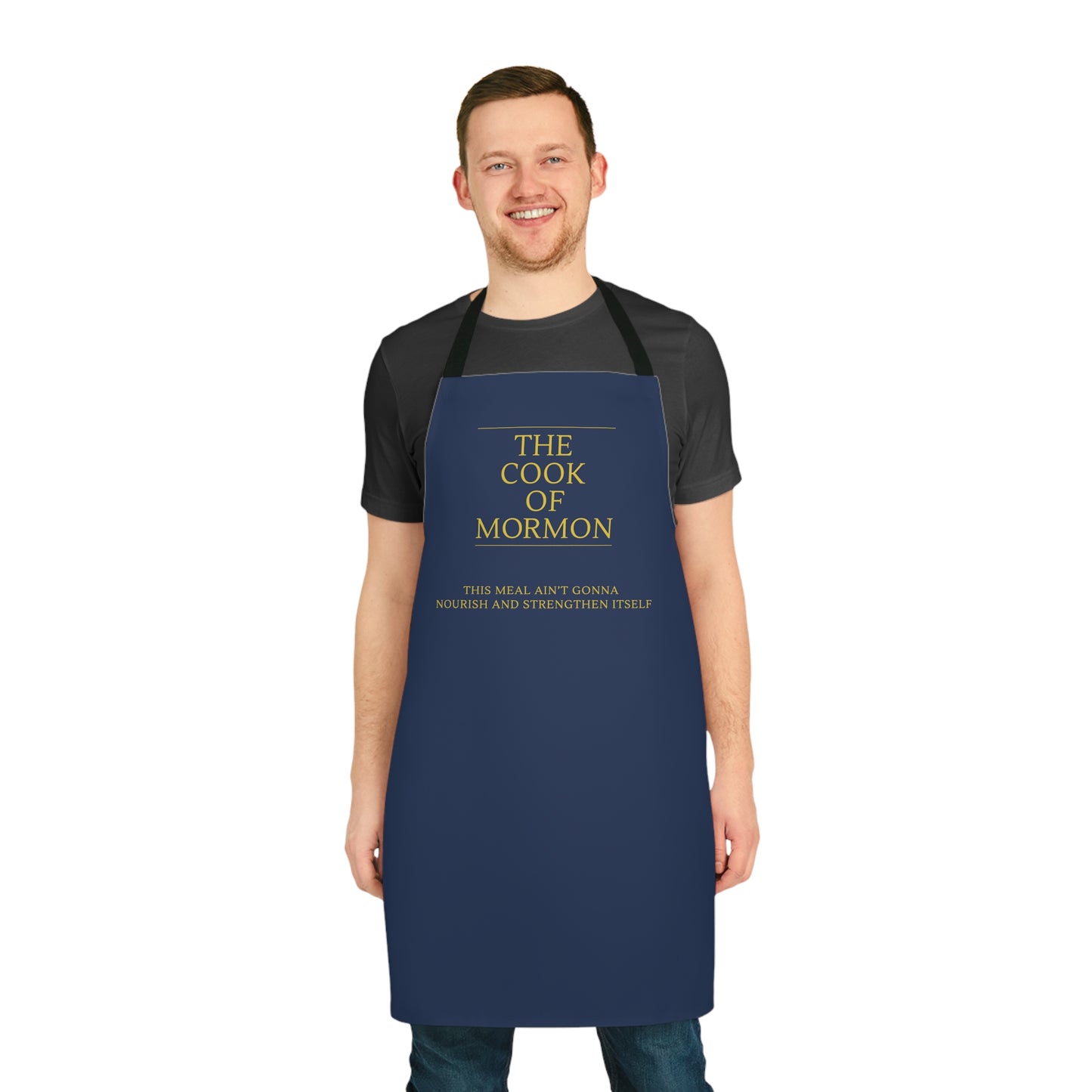 Cook of Mormon Apron - Polyester edition with custom text