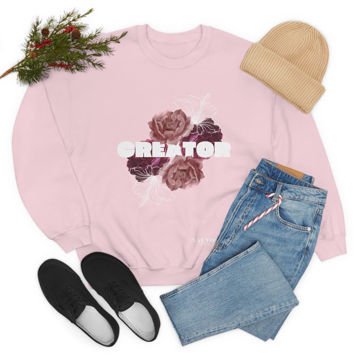 LDS Mom Sweatshirt "Creator" Heavy Blend™ Crewneck Sweatshirt