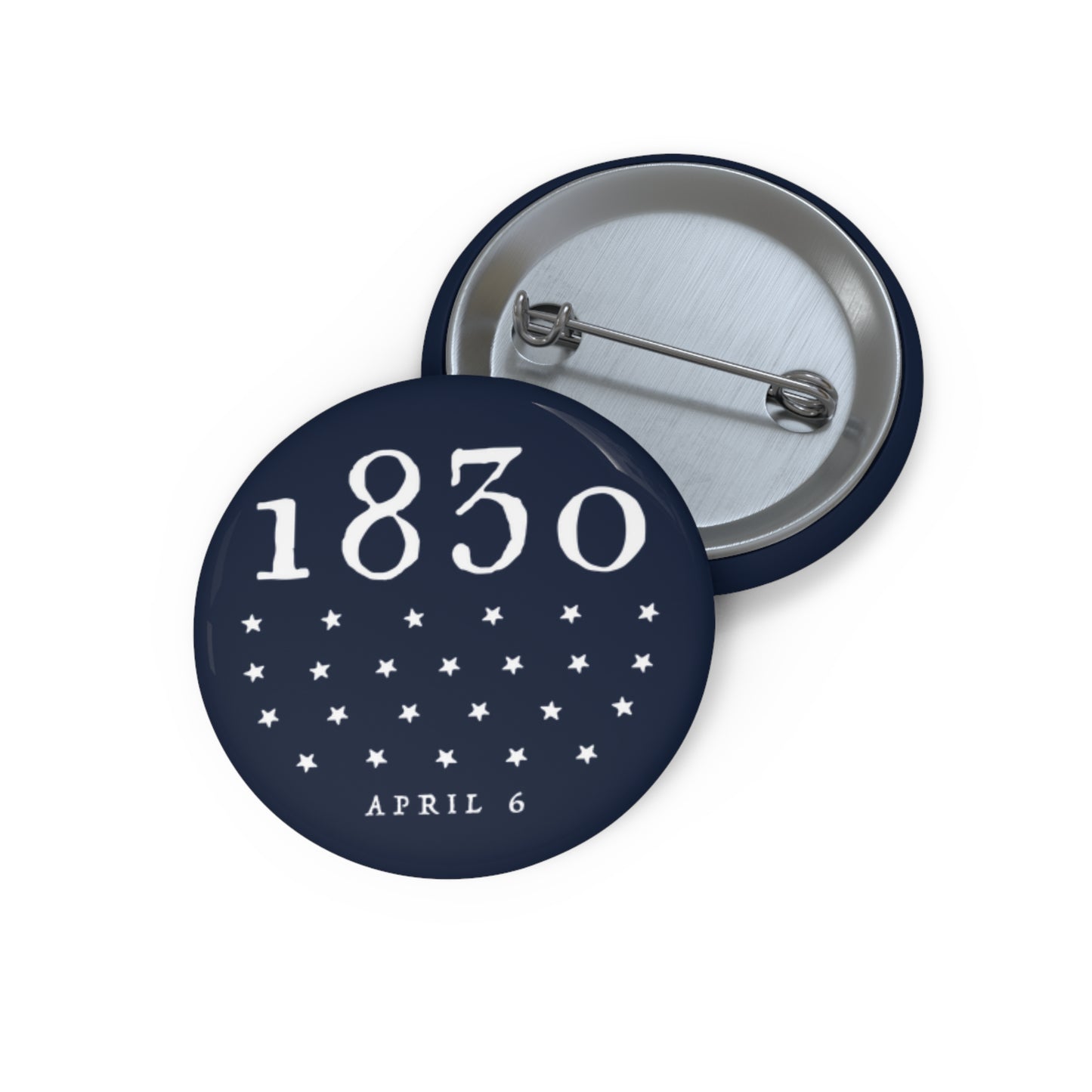 1830 LDS Church Restoration Button