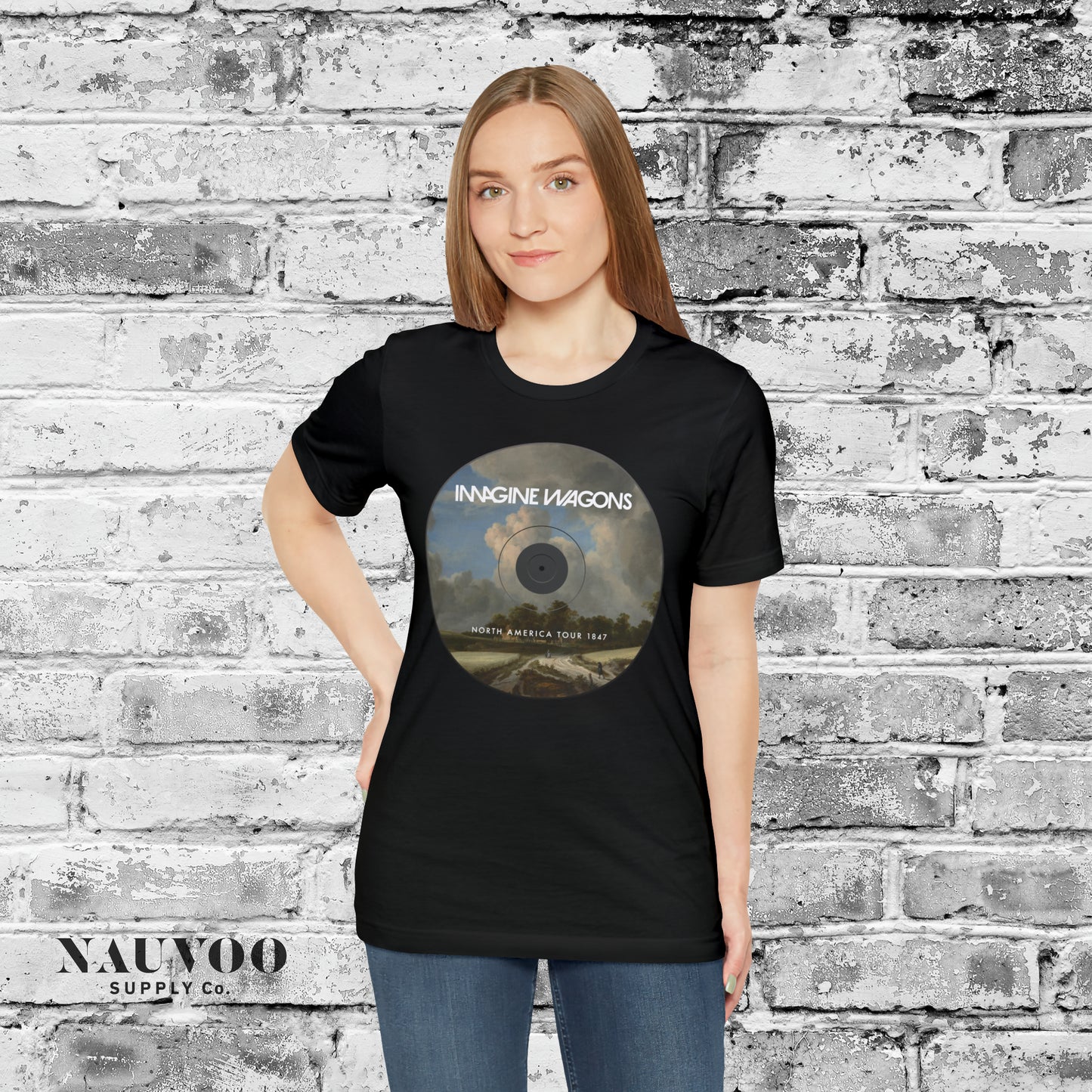 Imagine Wagons - 1847 Mormon Pioneer Trek Shirt