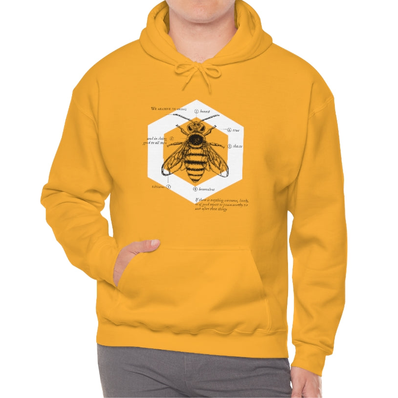 Honey Bee Hoodie – Articles of Faith Sweatshirt