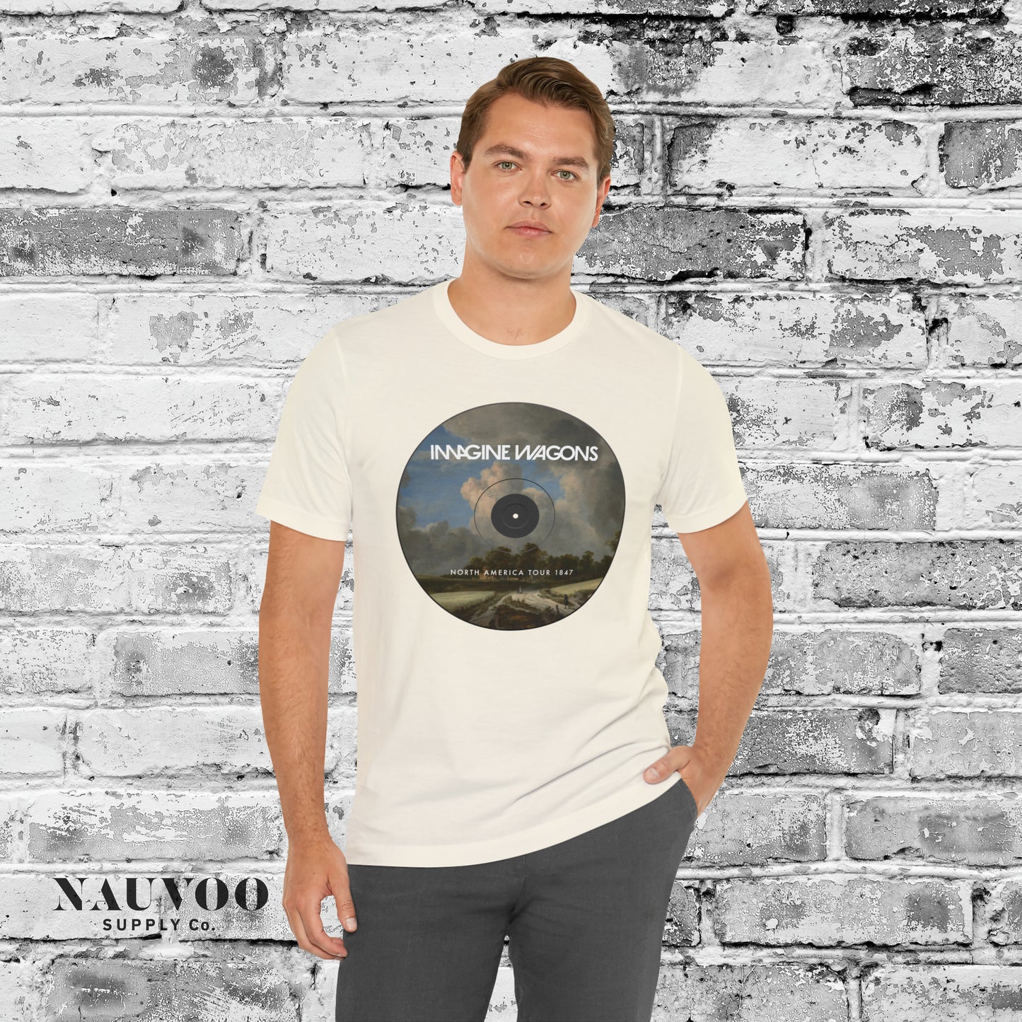 Imagine Wagons - 1847 Mormon Pioneer Trek Shirt