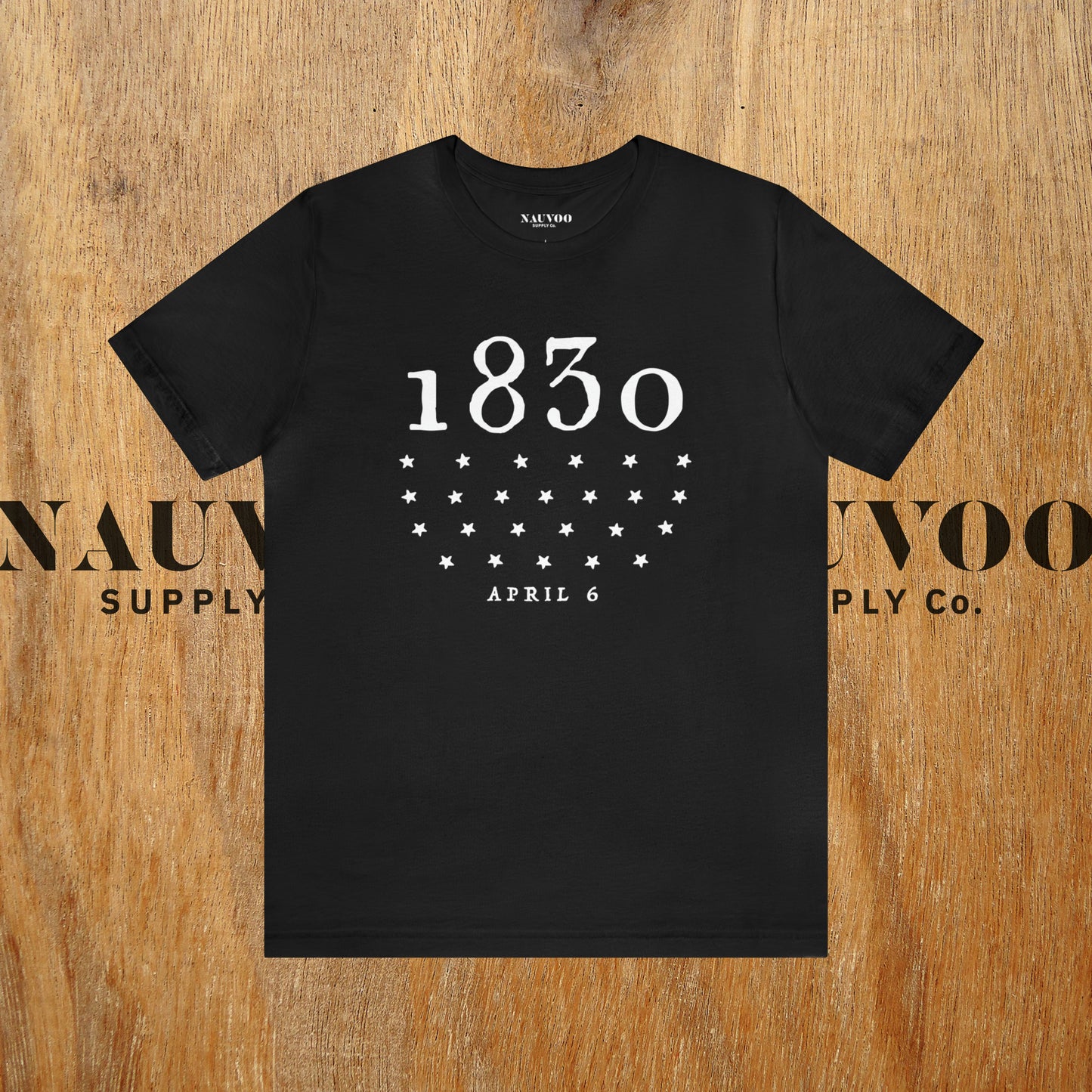 Mens April 6, 1830 Church Restoration T-shirt