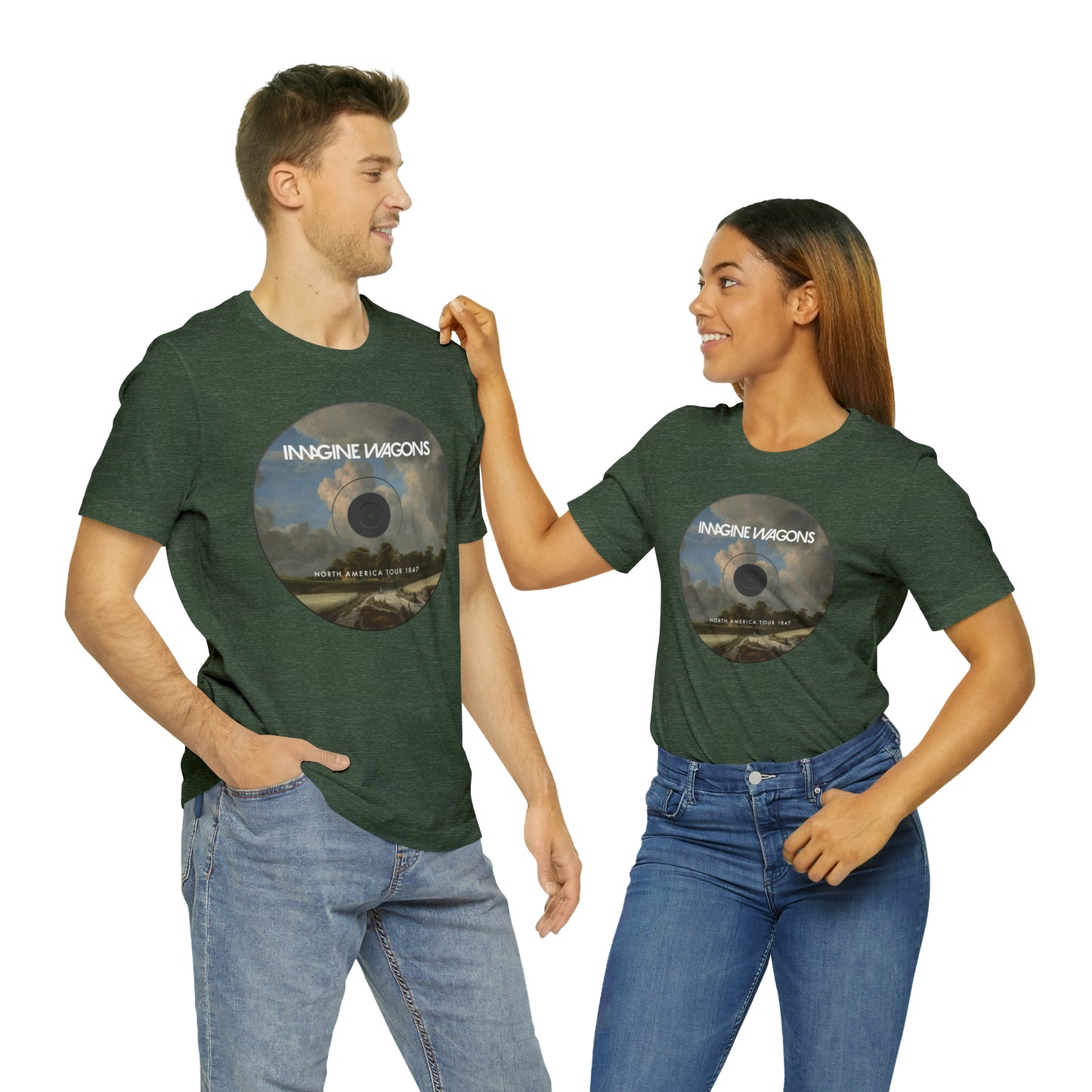 Imagine Wagons - 1847 Mormon Pioneer Trek Shirt