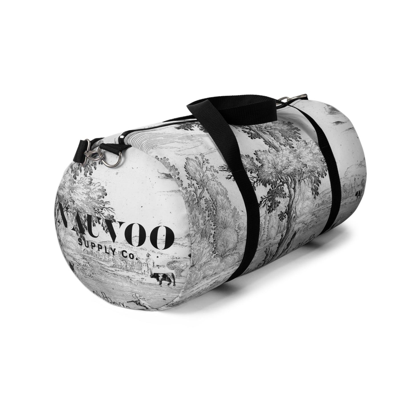 Nauvoo Supply Winter White Duffel Bag