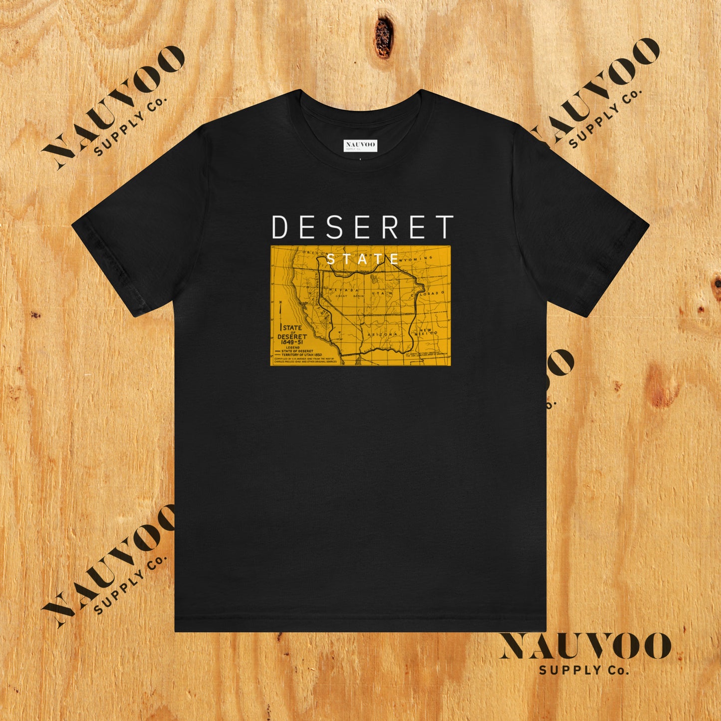 Utah History LDS shirt - Deseret State - Mens T-shirt