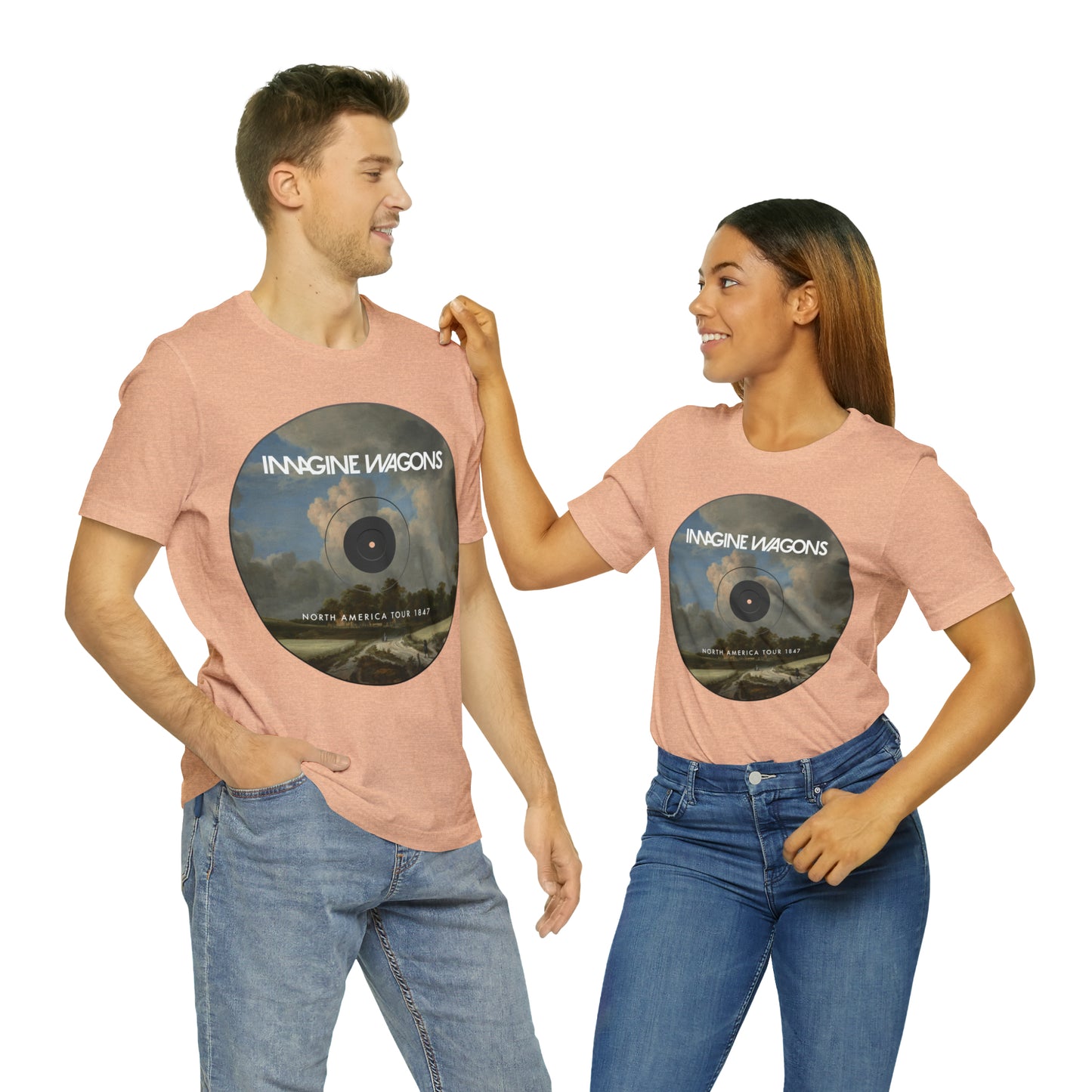 Imagine Wagons - 1847 Mormon Pioneer Trek Shirt