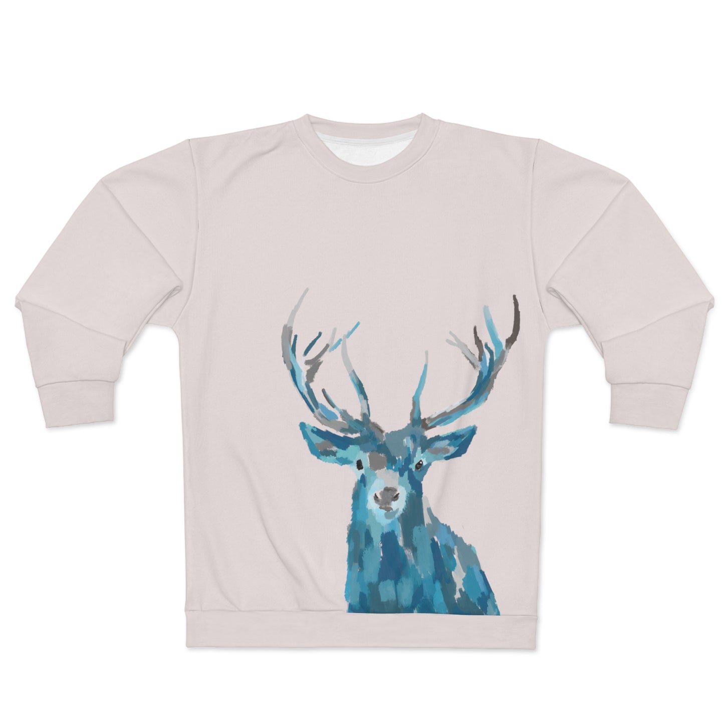 M&C Handpainted Stag Deer Unisex Sweatshirt