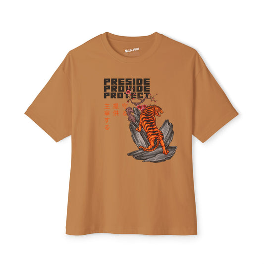 Mens Preside Provide Protect - Japanese Style Family Proclamation T-Shirt