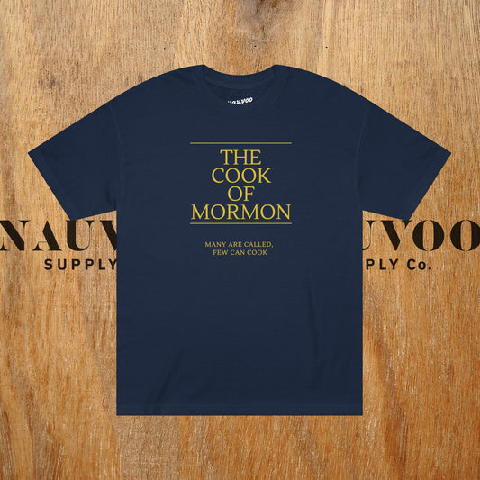 The Cook of Mormon - Funny LDS T-shirt