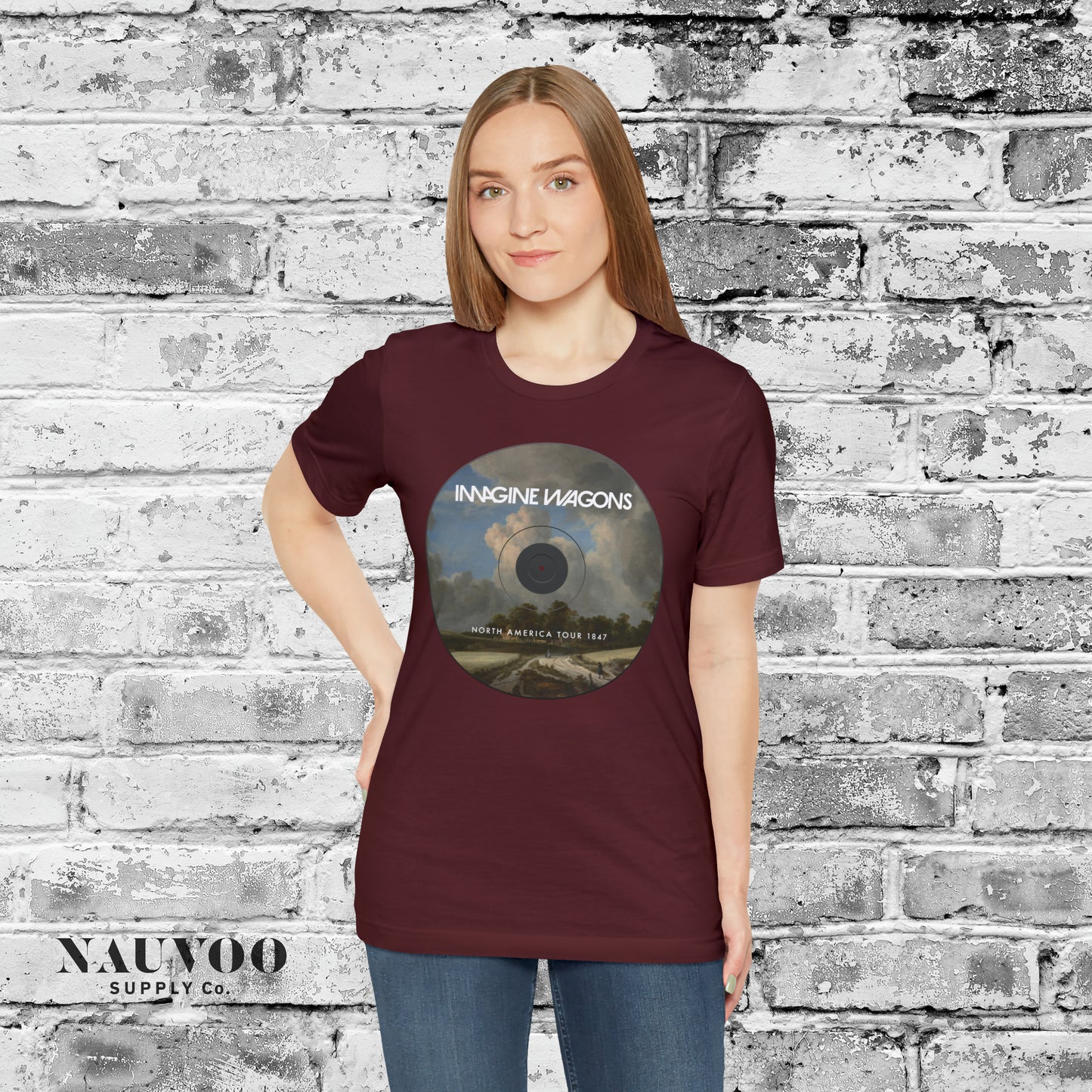 Imagine Wagons - 1847 Mormon Pioneer Trek Shirt