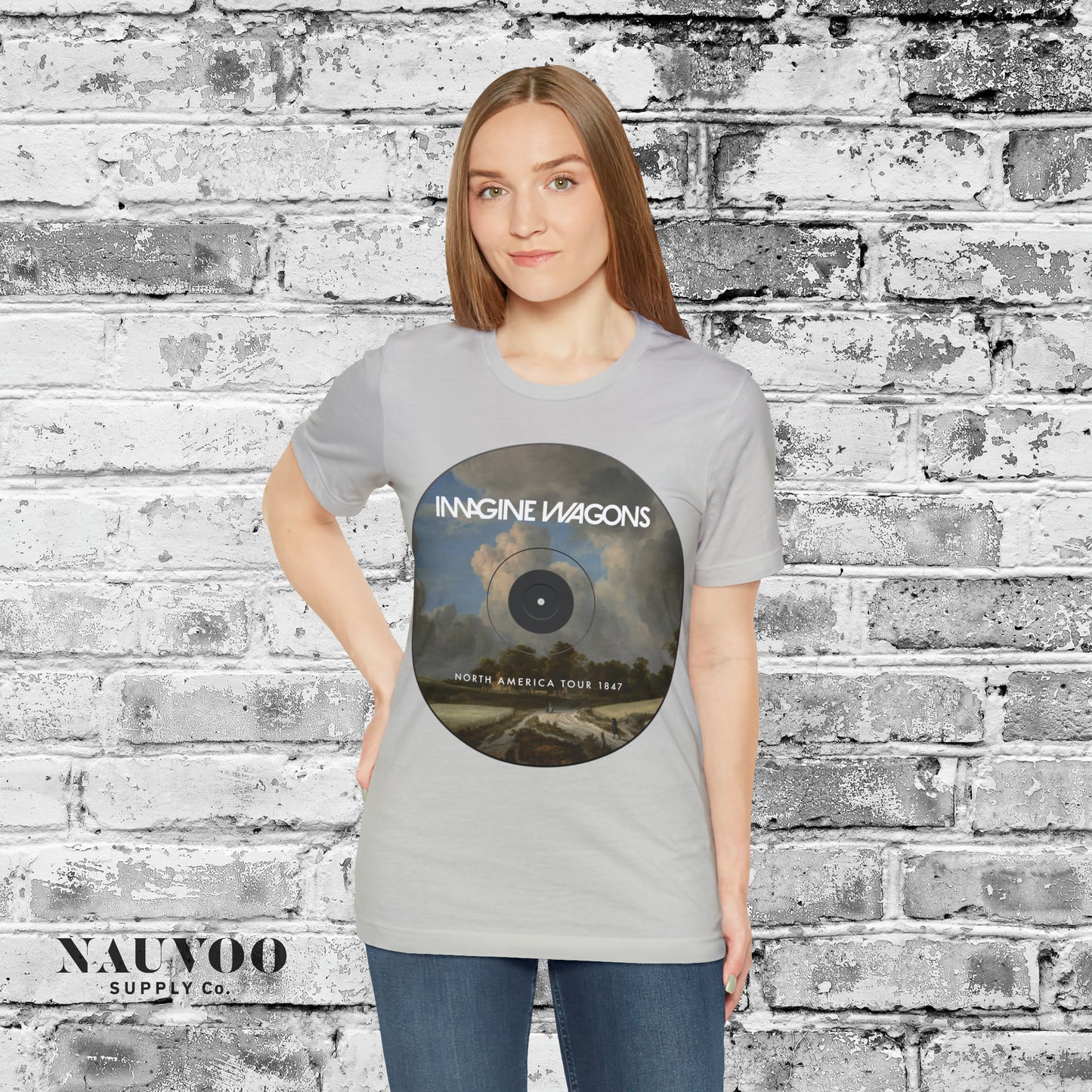 Imagine Wagons - 1847 Mormon Pioneer Trek Shirt