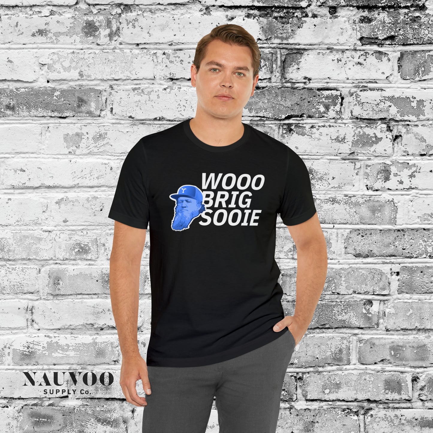 BYU Football vs Arkansas Razorbacks Football "Woo Brig Sooie" Shirt