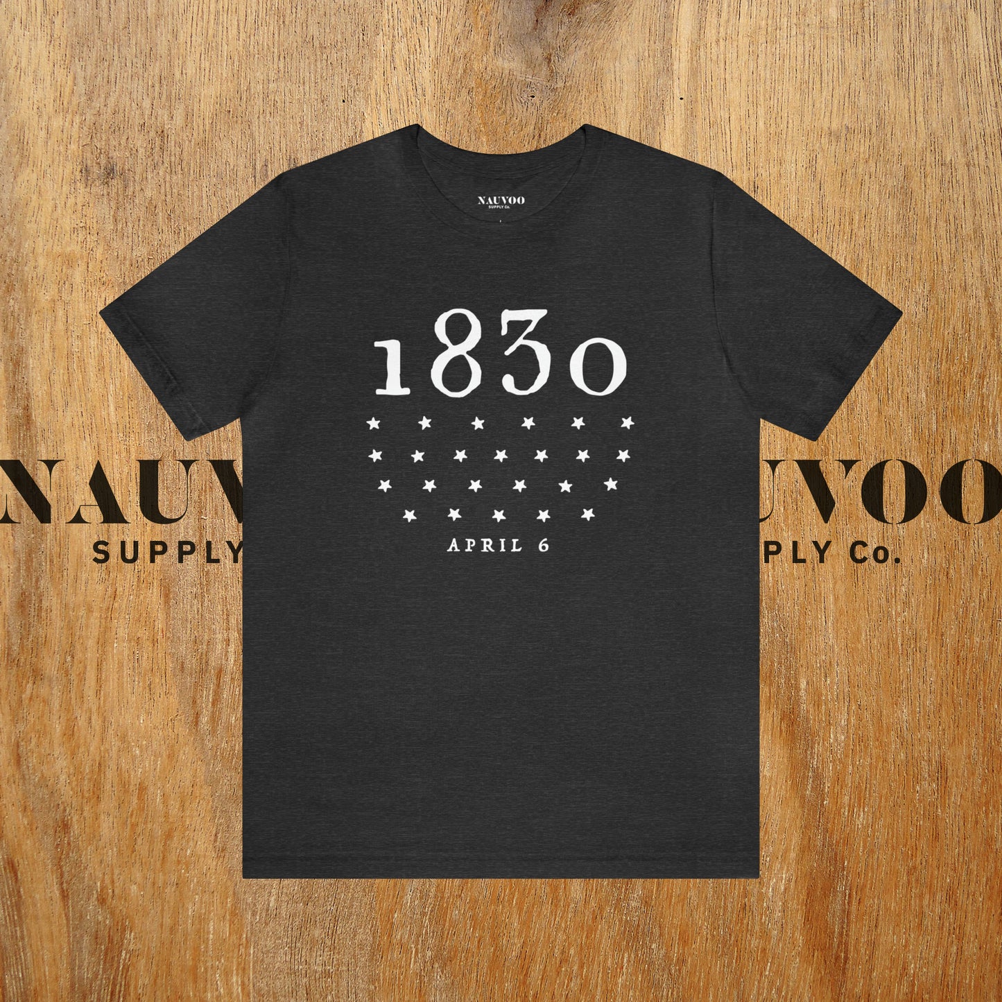 Mens April 6, 1830 Church Restoration T-shirt