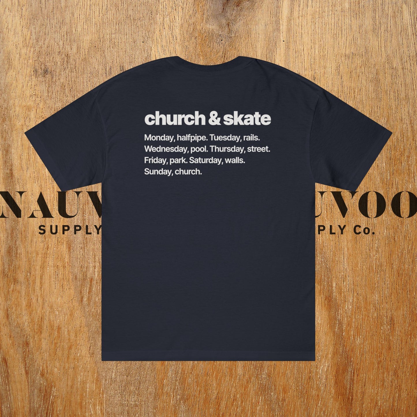 Separation of Church & Skate Heavy Cotton Graphic Tee