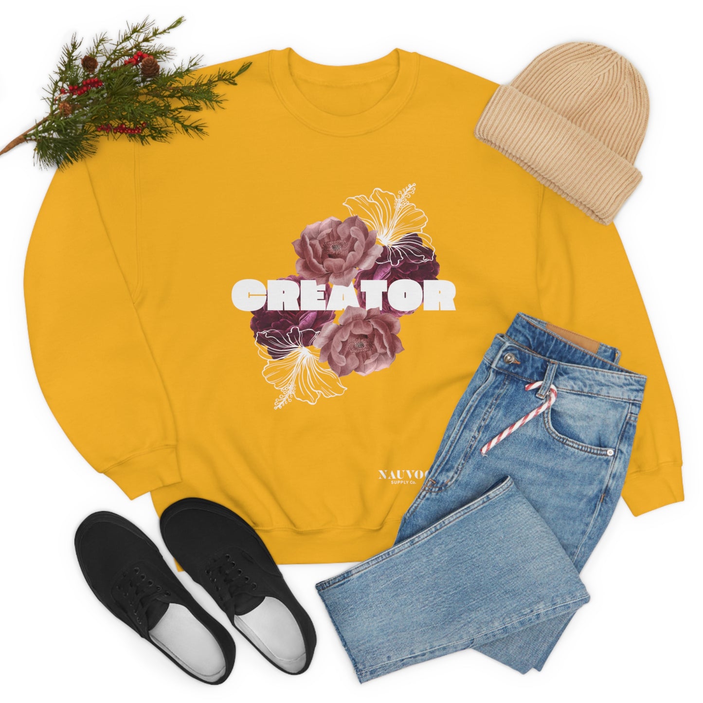 LDS Mom Sweatshirt "Creator" Heavy Blend™ Crewneck Sweatshirt