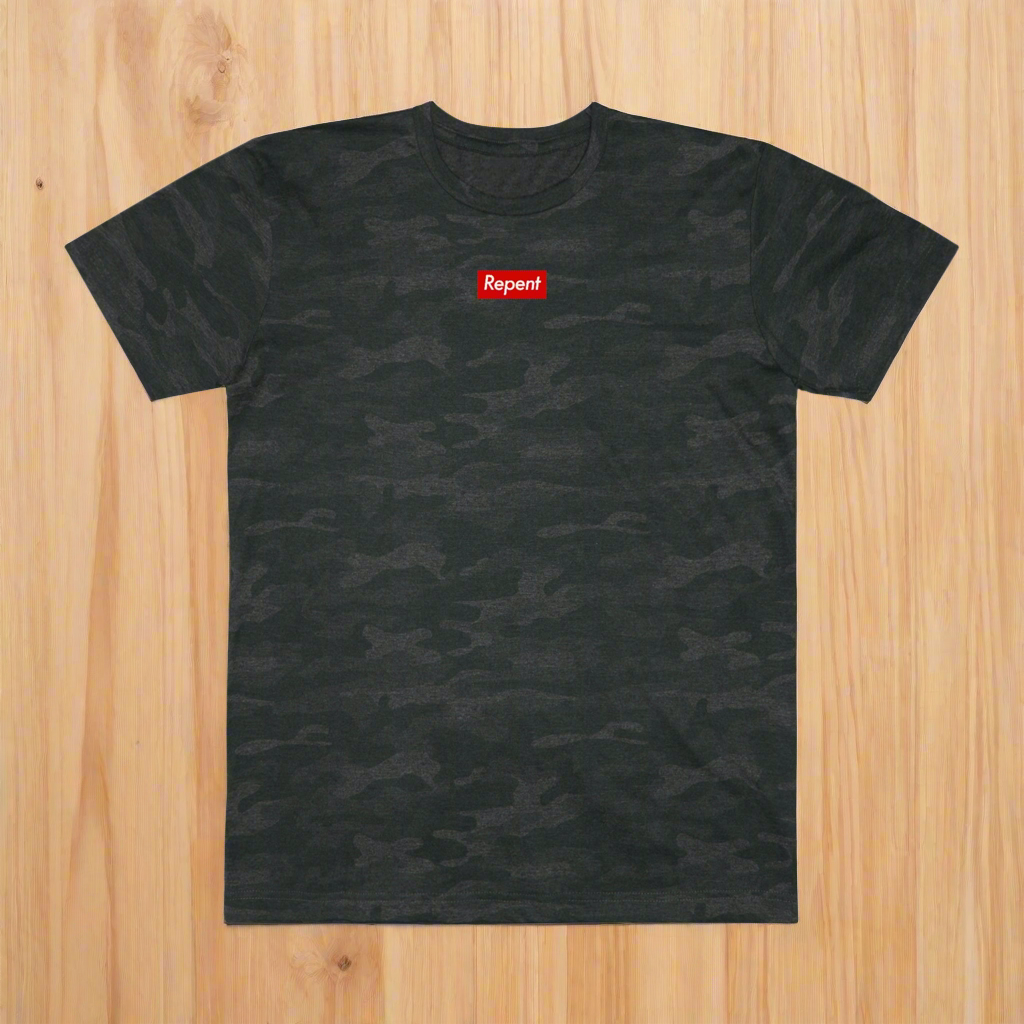 Camouflage Repent Shirt