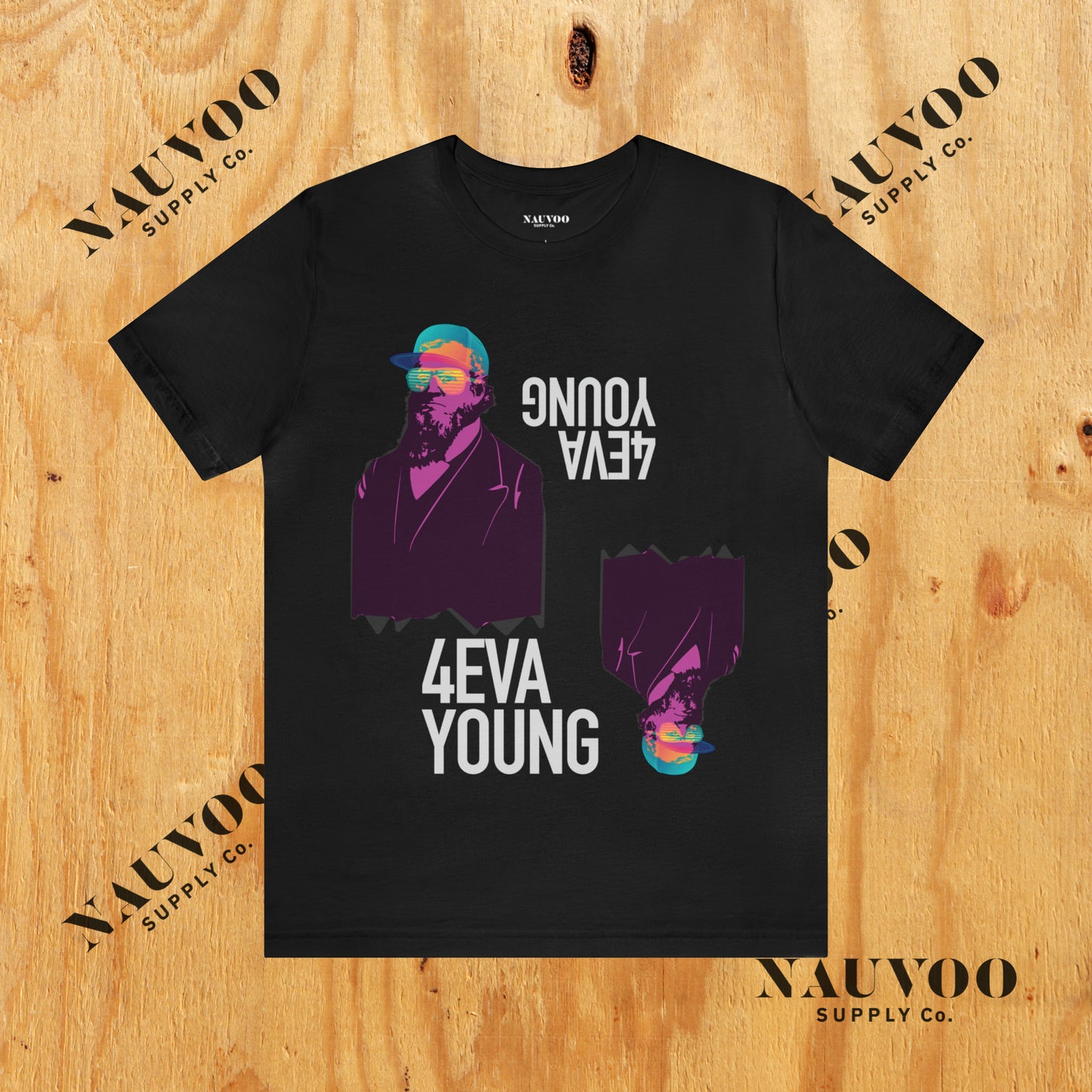 Unisex Softstyle T-Shirt - Brigham Young Forever Young