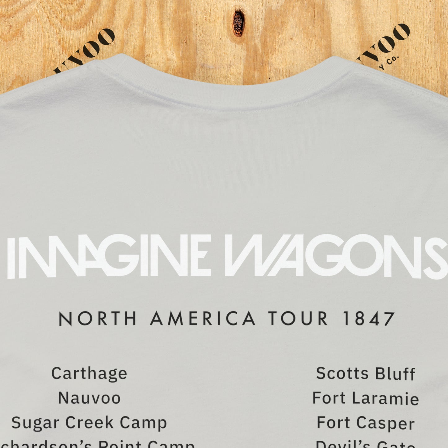 Imagine Wagons - 1847 Mormon Pioneer Trek Shirt