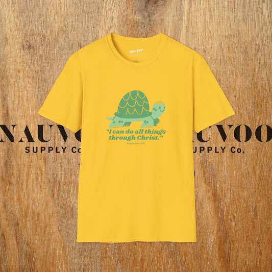 Cute Turtle Faith in Christ T-Shirt — Cute LDS Tee