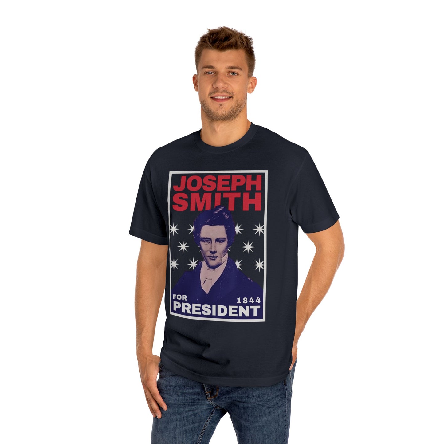 LDS Joseph Smith for President 1844 Unisex Tee