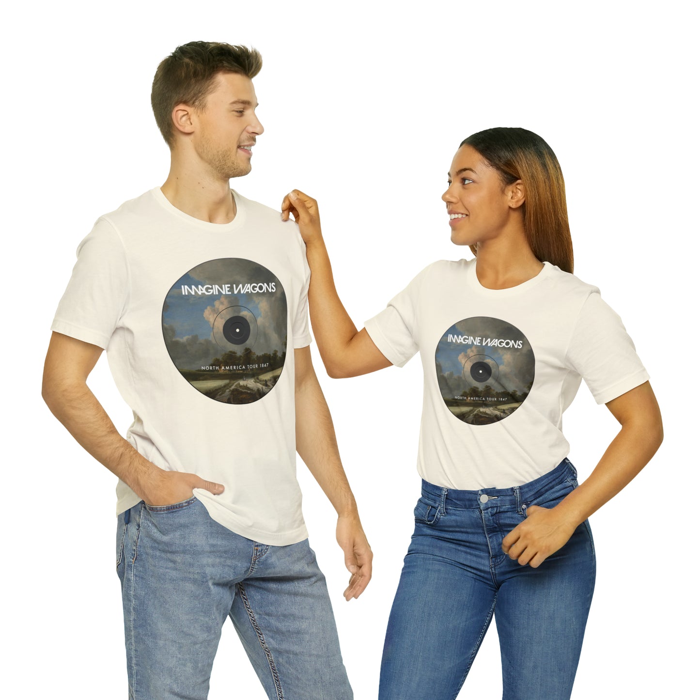 Imagine Wagons - 1847 Mormon Pioneer Trek Shirt