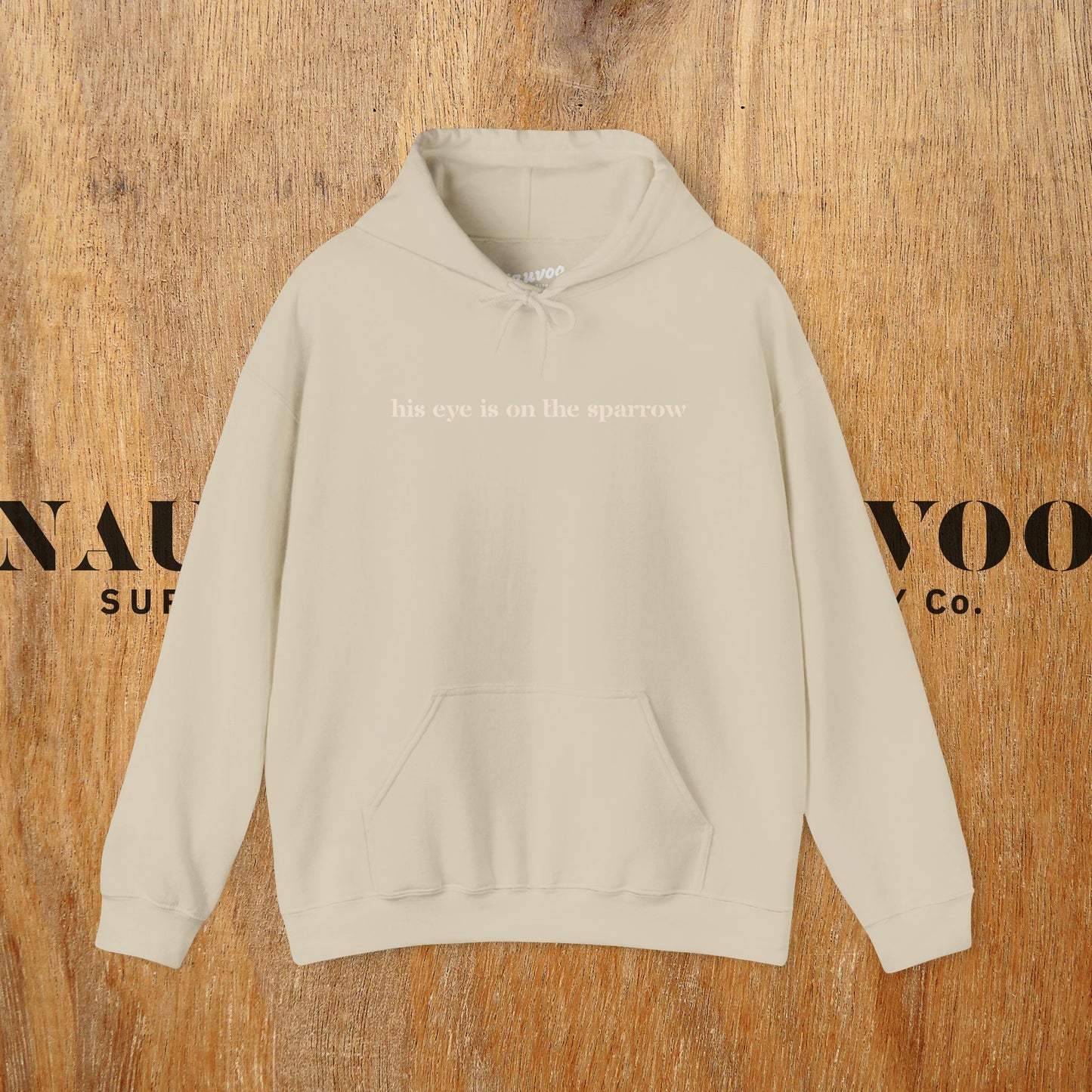 His Eye Is on the Sparrow Hoodie — Inspirational LDS Scripture Sweatshirt