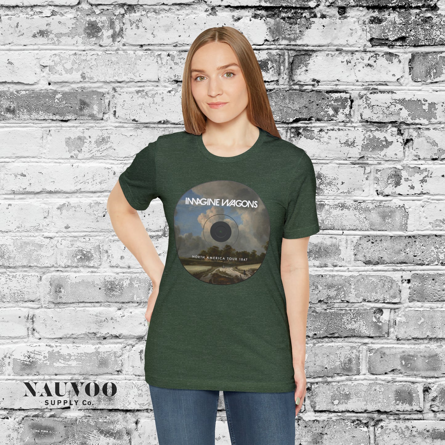 Imagine Wagons - 1847 Mormon Pioneer Trek Shirt