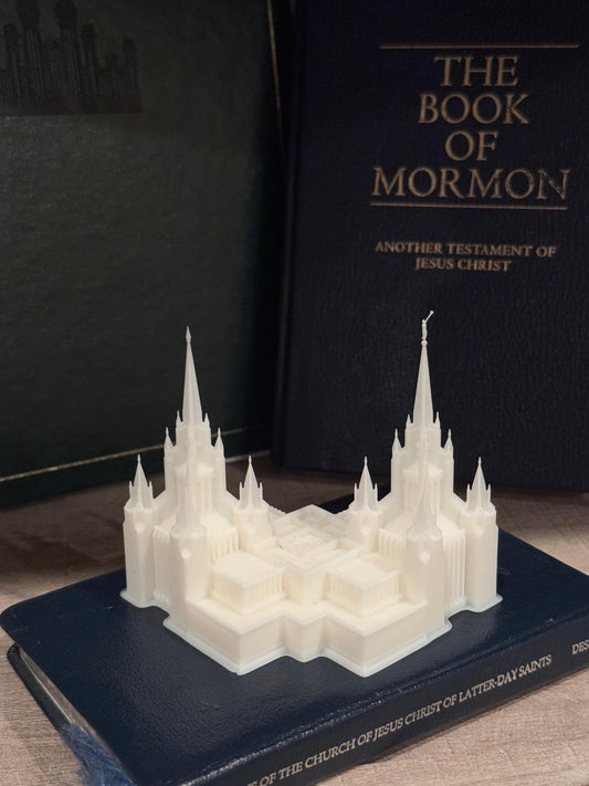 San Diego Temple - Resin Printed