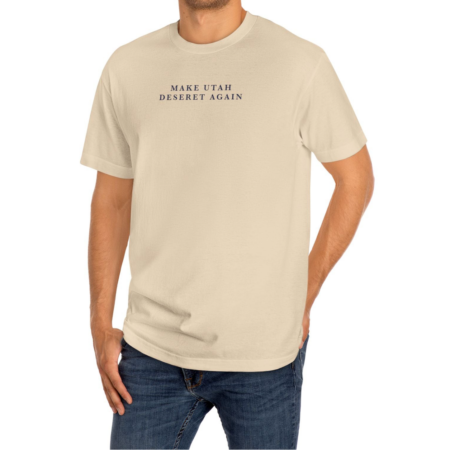 Make Utah Deseret Again Heavy Cotton Tee