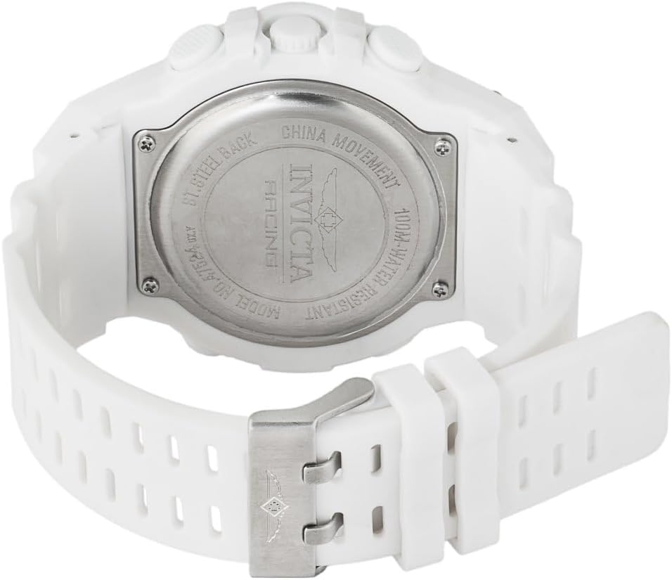 Invicta Men 52Mm White Wristwatch