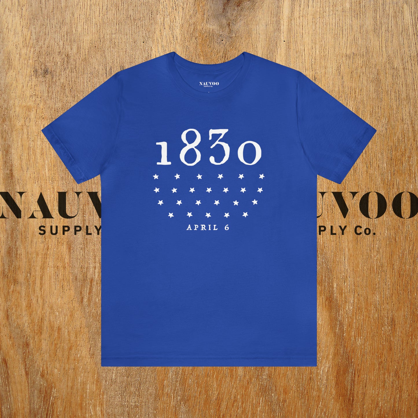 Mens April 6, 1830 Church Restoration T-shirt